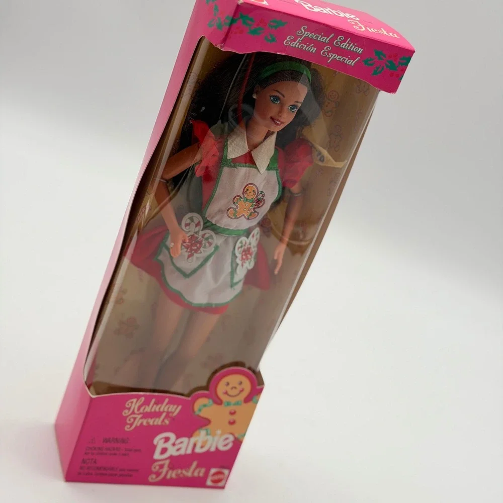 Mattel Holiday Treats Barbie Fiesta Special Edition Doll 1997 Brunette 18012 NIB